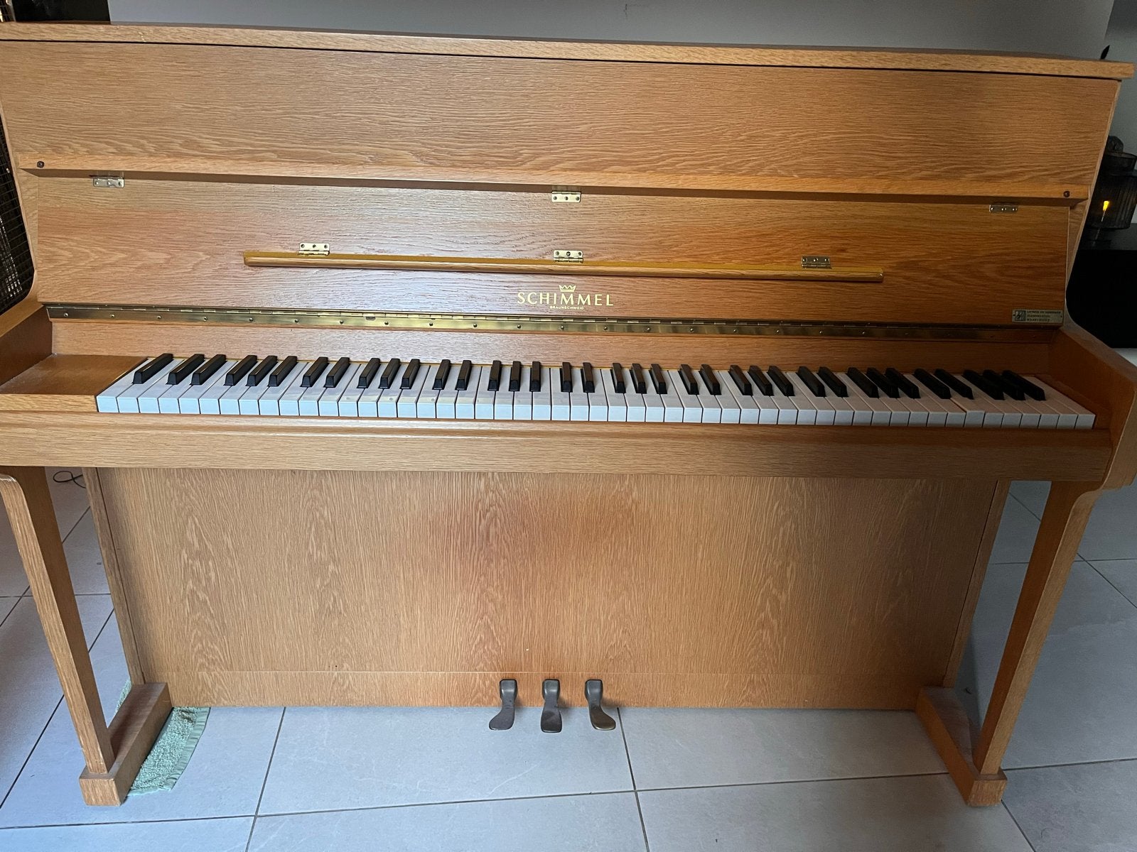 Schimmel Braunschweig Piano - Hoogte 113cm, Maasmechelen