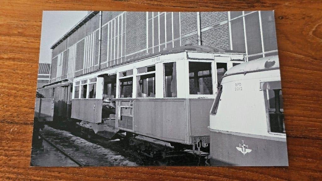 Foto TRAM RTM Rotterdam AB408, Verzamelen, Verzenden, Gebruikt, Tram, Overige typen