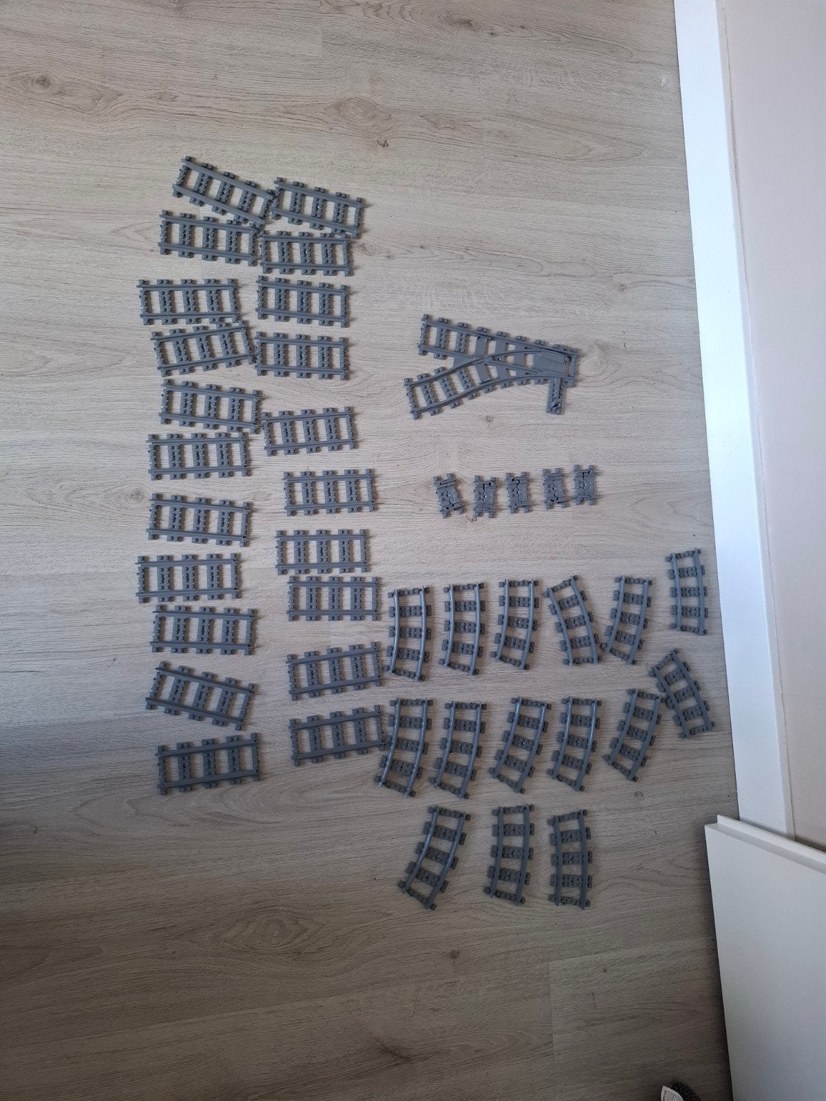 Lego trein rails treinbaan, Kinderen en Baby's, Ophalen, Zo goed als nieuw, Lego