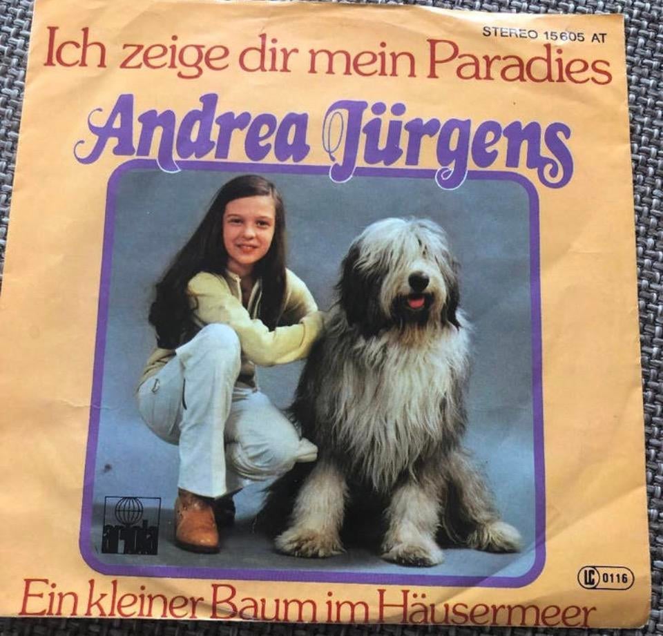 Vinyl Singeltje Andrea Jürgens, Cd's en Dvd's, Ophalen of Verzenden, Zo goed als nieuw