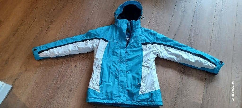 INQ dames ski jack, INQ, Blauw, Maat 42/44 (L), Ophalen of Verzenden