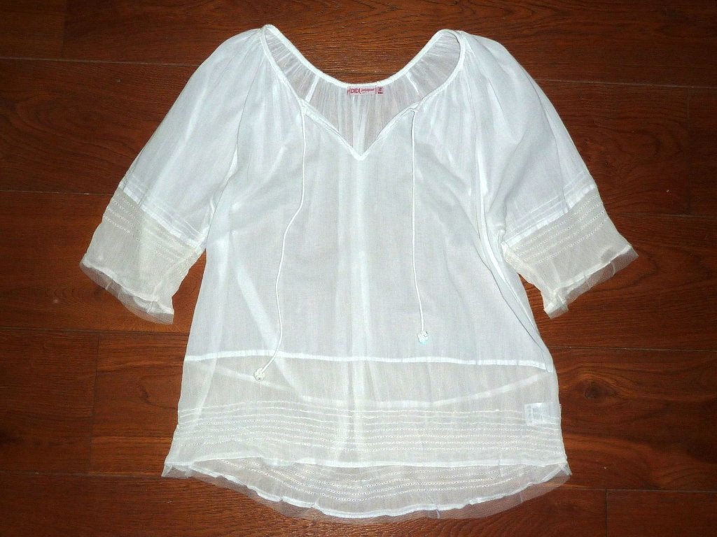 Didi witte tuniek blouse – maat M, Kleding | Dames, Maat 38/40 (M), Wit, Nieuw, Didi