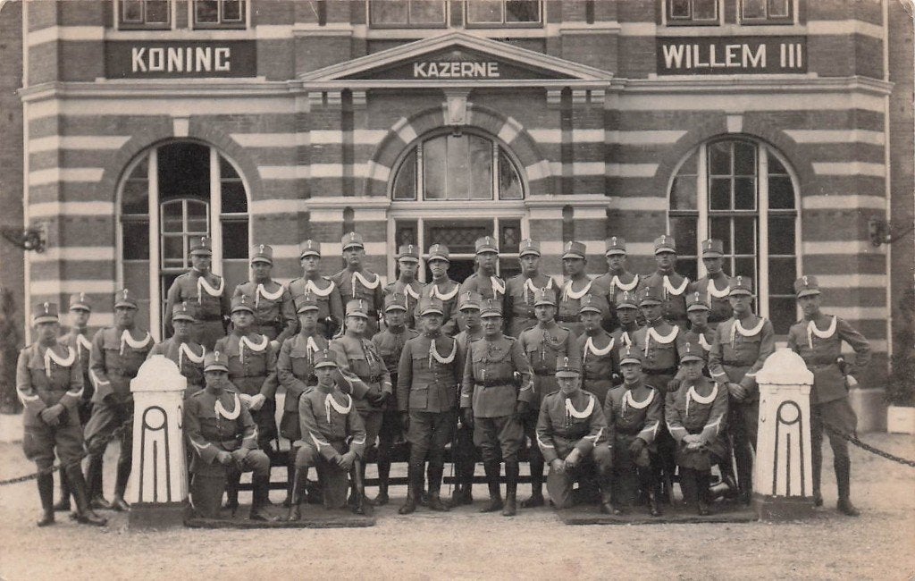 JP249 Fotokaart Amersfoort Wil III Kazerne Militair ca 1920, Verzenden, Voor 1920, Ongelopen, Utrecht