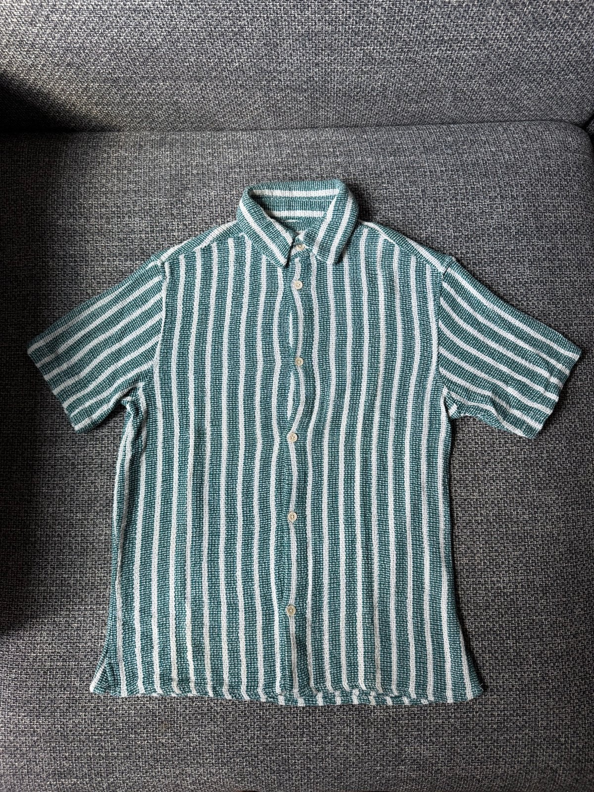 Zara Groen gestreepte Overshirt Maat S, Ophalen of Verzenden, Zo goed als nieuw, Maat 46 (S) of kleiner, Groen