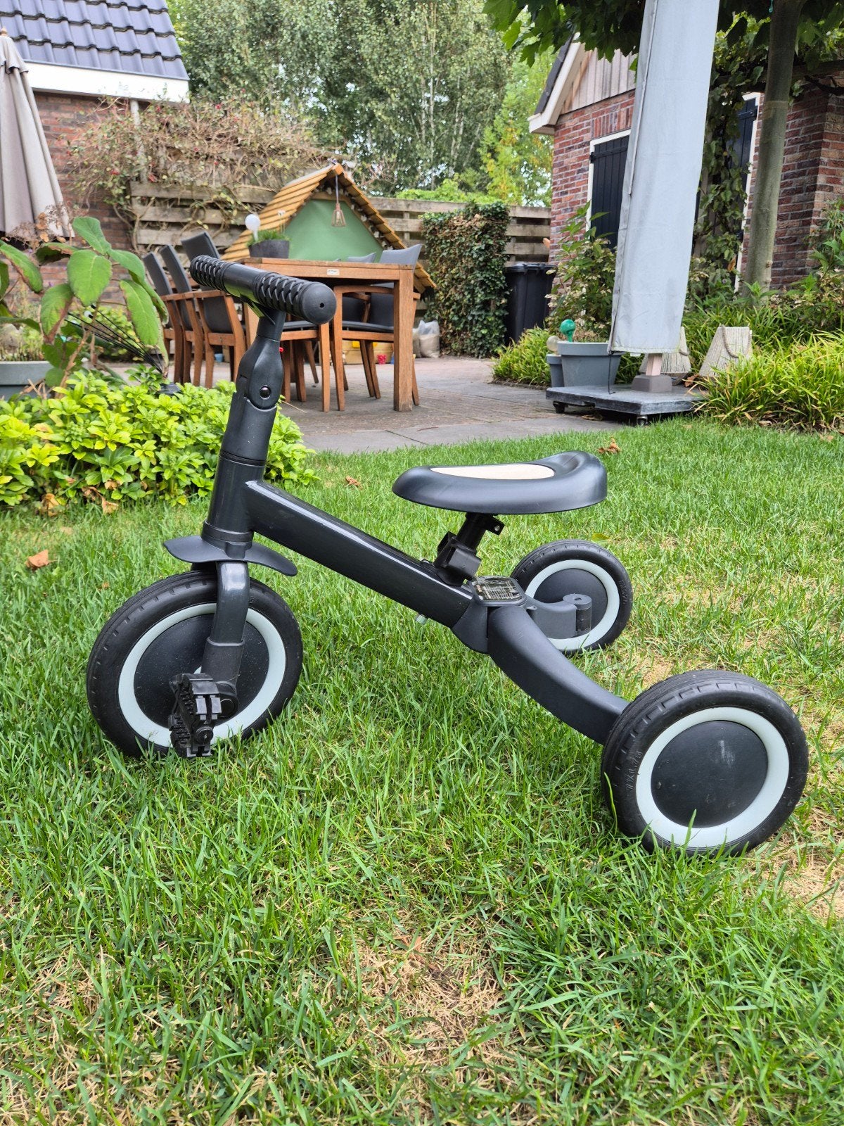 Topmark Kaya 4-in-1 Driewieler / Loopfiets - ZGAN, Ophalen, Zo goed als nieuw, Loopfiets