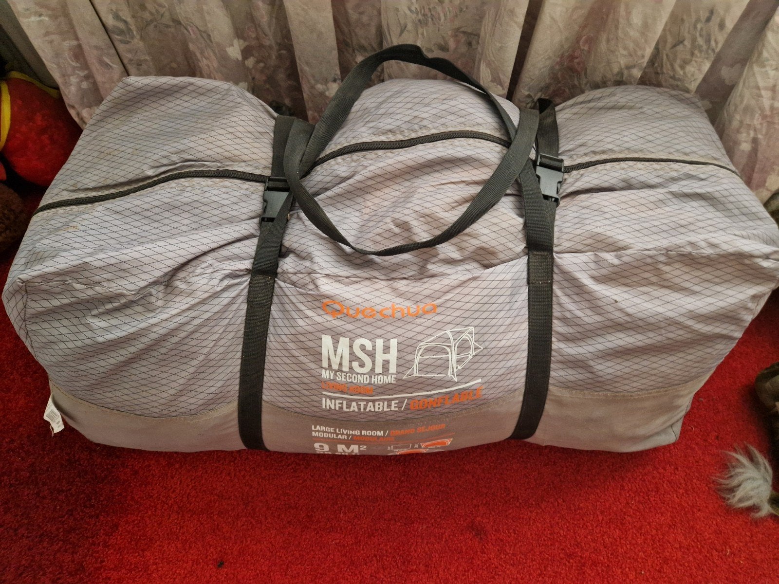 Quechua MSH Opblaasbare Woonkamer Tent 9m², Caravans en Kamperen, Tenten, Ophalen