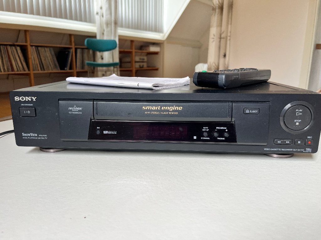 Sony SLV-SE700D2 Hi-Fi Stereo VHS Video Recorder VCR&Remote, Audio, Tv en Foto, Videospelers, Ophalen, Gebruikt, VHS-speler of -recorder
