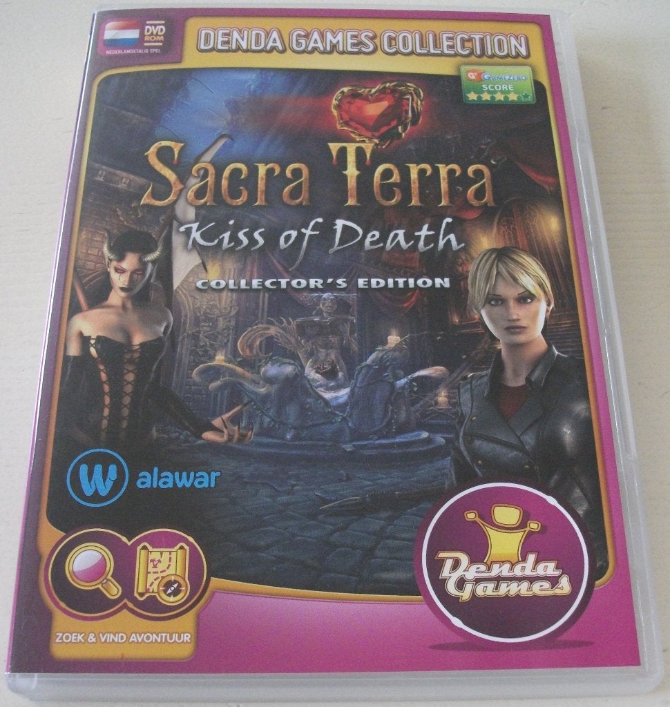 PC Game *** SACRA TERRA 2 *** Kiss of Death, Puzzel en Educatief, 1 speler, Ophalen of Verzenden, Zo goed als nieuw