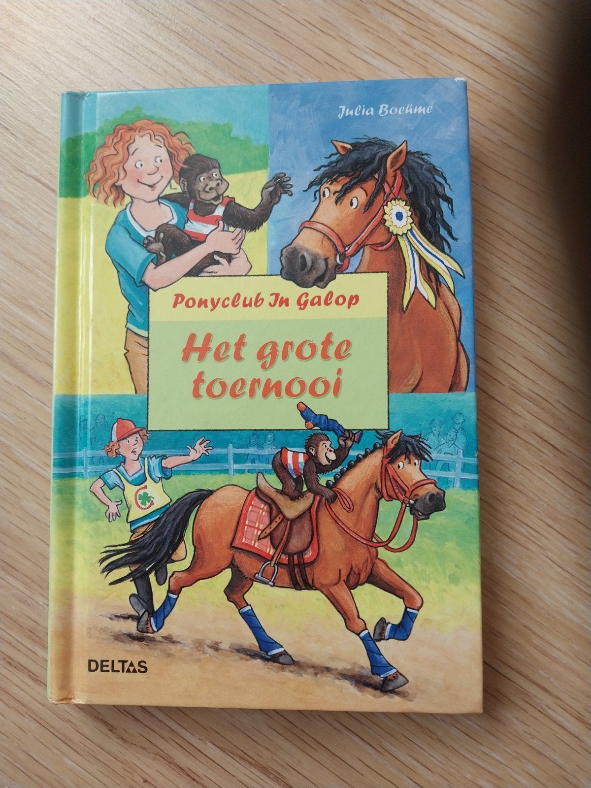 Ponyclub In Galop - 3 boeken (vanaf 7 jaar), Ophalen of Verzenden, Zo goed als nieuw, Julia Boehme, Fictie algemeen