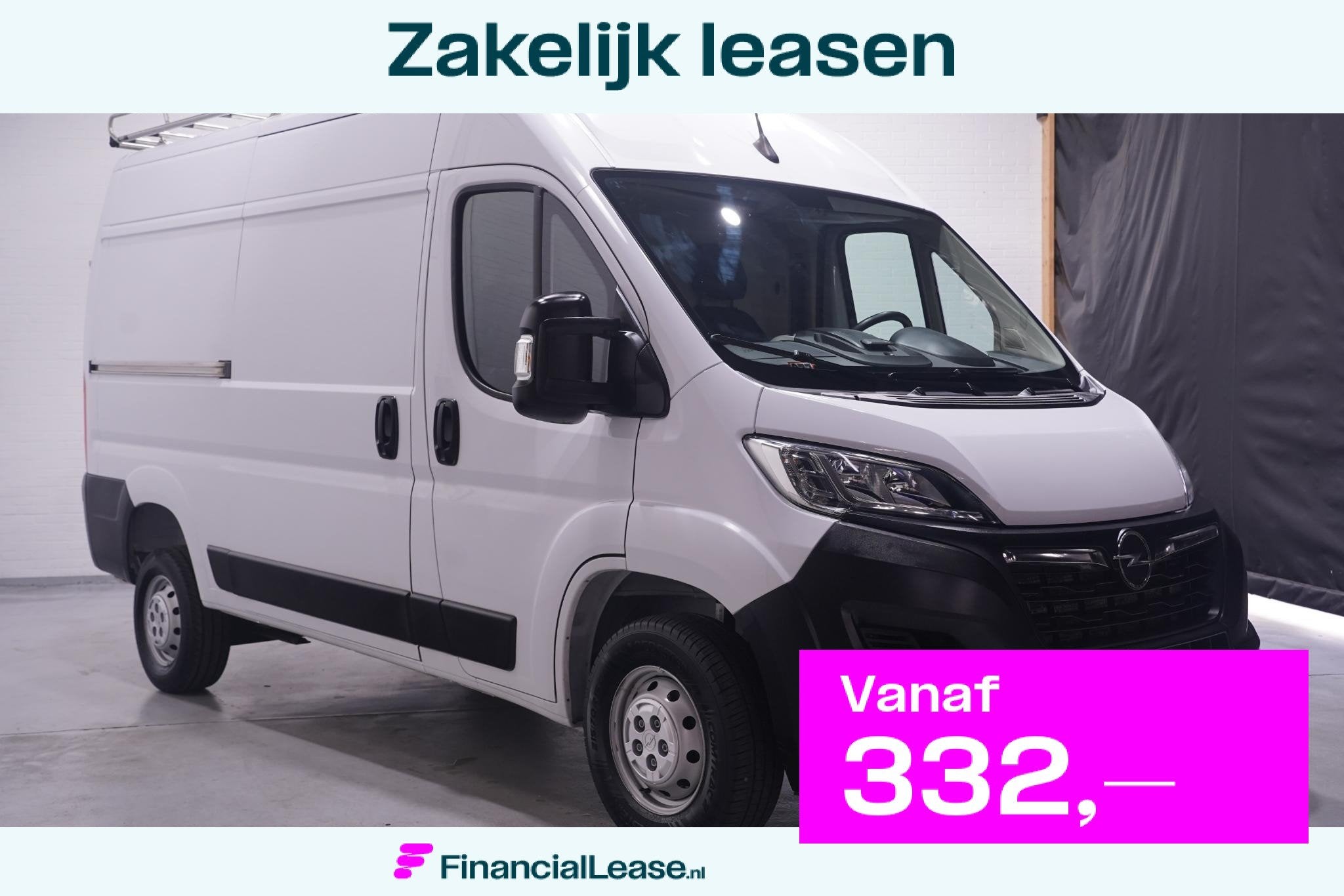 Opel Movano 2.2D 140 pk L2H2 Imperiaal met Trap, Trekhaak Na, Voorwielaandrijving, Stof, Gebruikt, 4 cilinders