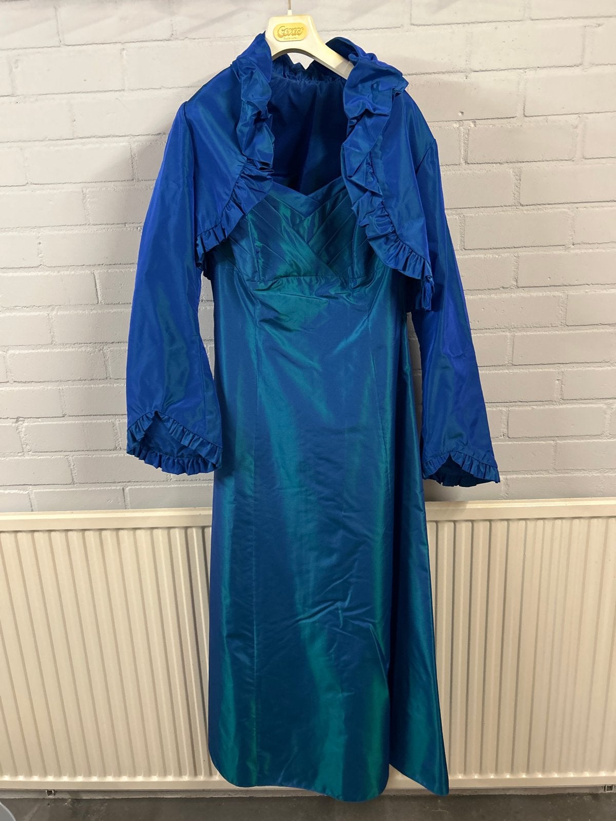 Kelsey Rose Galajurk met Bolero - Maat L, Kleding | Dames, Blauw, Maat 46/48 (XL) of groter, Ophalen of Verzenden, Zo goed als nieuw