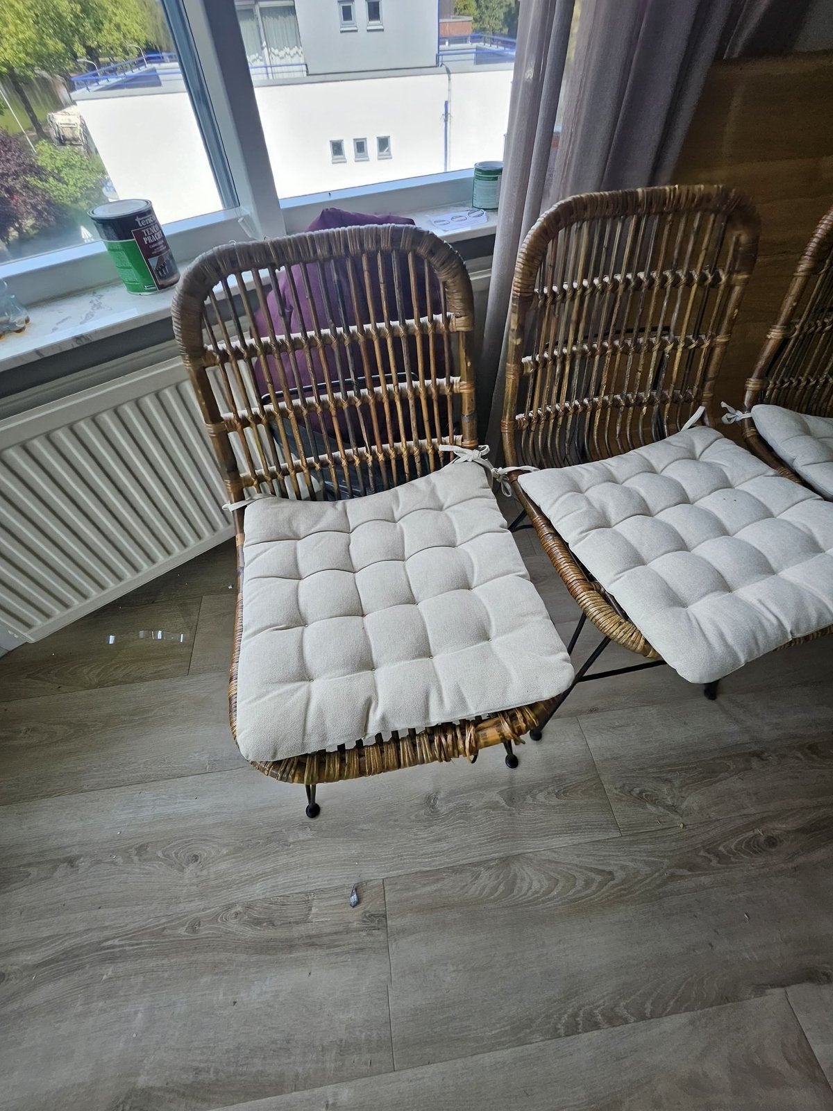 8 eettafel stoelen, Ophalen, Gebruikt, Bruin, Vijf, Zes of meer stoelen