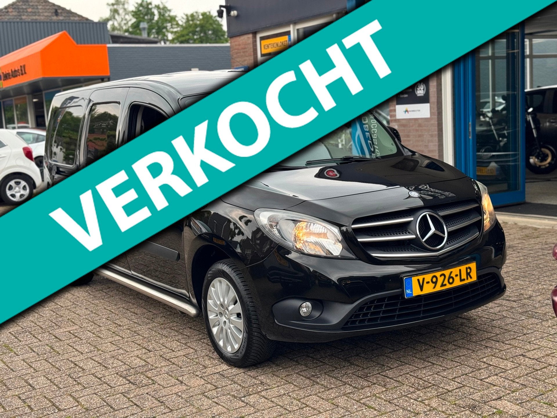 Mercedes-Benz Citan 109 CDI Extra Lang 2018 AIRCO NAP Marge!, Stof, Gebruikt, 4 cilinders, 715 kg