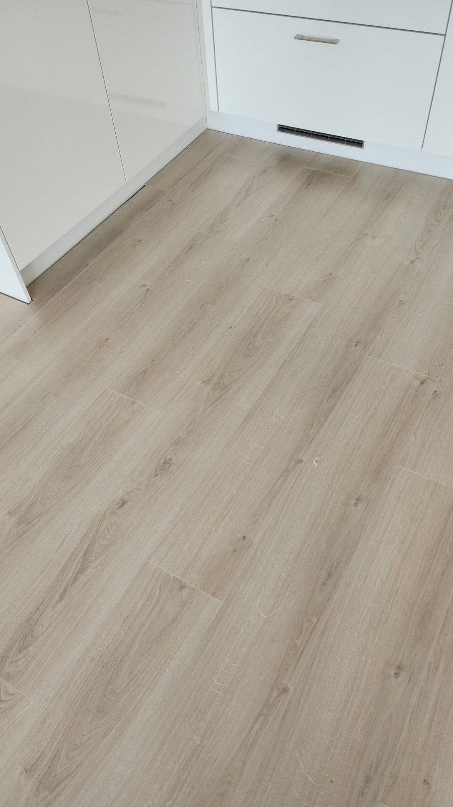 Beige laminaat, Doe-het-zelf en Verbouw, Vloerdelen en Plavuizen, Gebruikt, Laminaat, Hout, 50 tot 150 cm, 10 tot 30 cm, 5 tot 10 m²