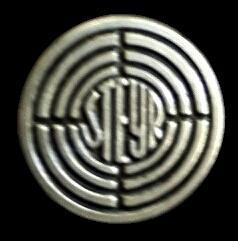 Steyr speld zwart zilverkleur, Verzamelen, Ophalen of Verzenden, Nieuw, Transport, Speldje of Pin