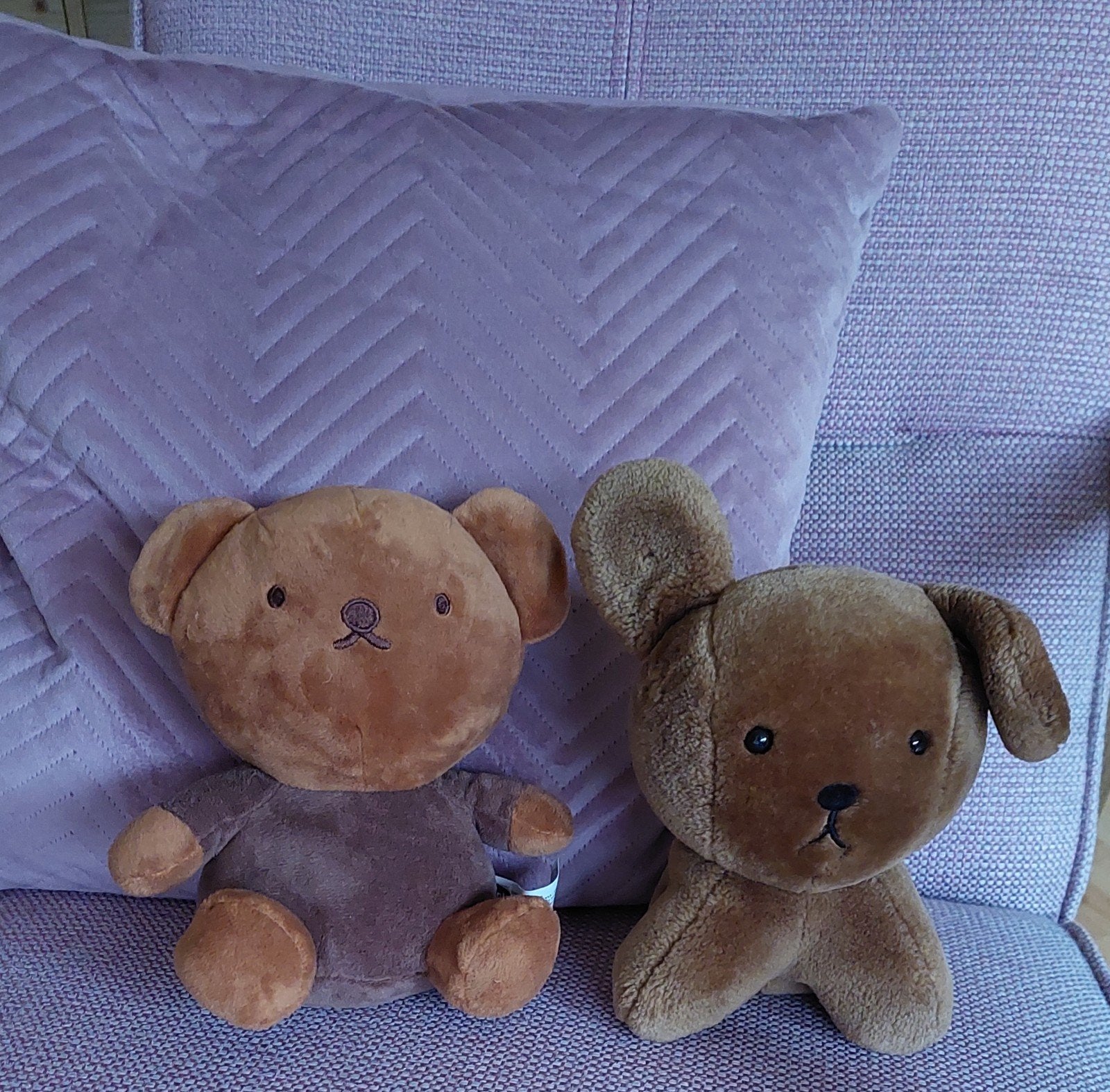 Nijntje vriendje knuffels: Snuffie en Boris, Overige merken, Nijntje, Ophalen of Verzenden, Middelgroot (20 tot 80 cm)