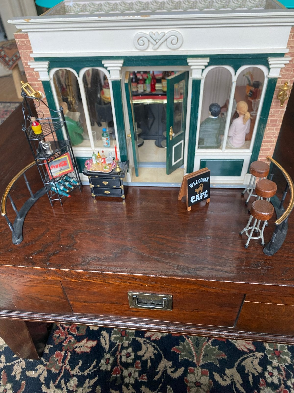 Reutter Porselein Miniatuur Café/Bar Poppenhuis, Ophalen of Verzenden, Zo goed als nieuw