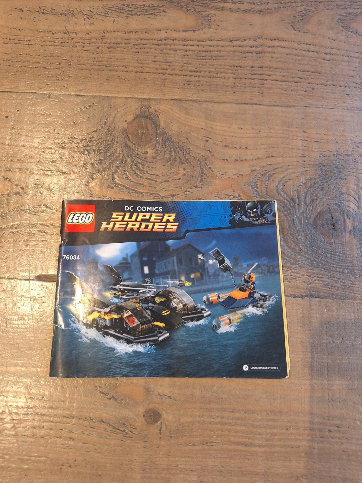 Lego Super Heroes 76034 Batboat Haven Harbour Pursuit, Compleet, Gebruikt, Overige thema's, Lego