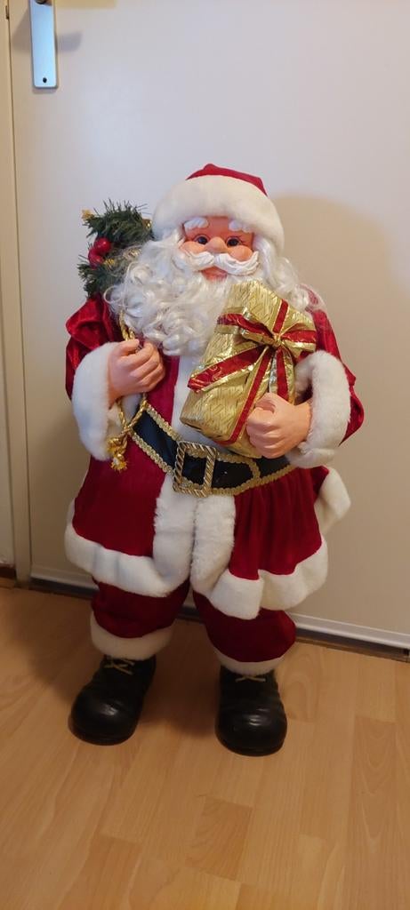 Kerstman 85 cm hoog, Ophalen