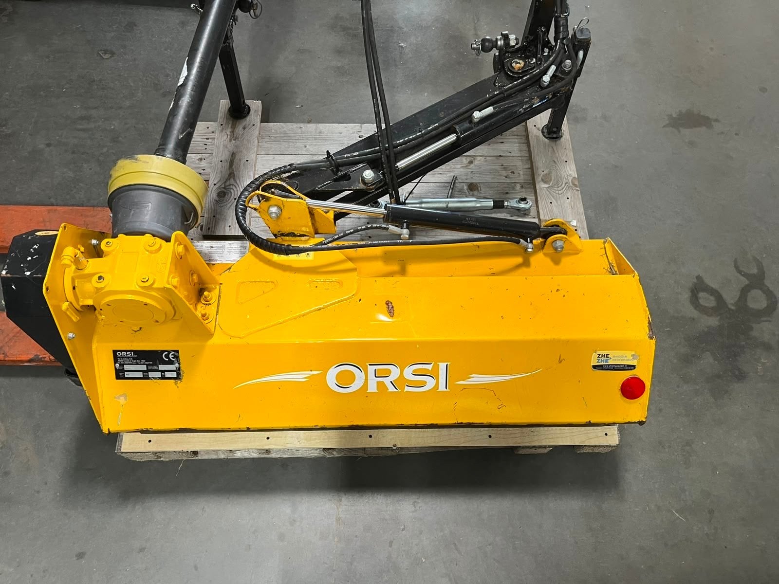 Orsi Energy 130 Klepelmaaier - 2014, Ophalen, Akkerbouw, Weidebouw