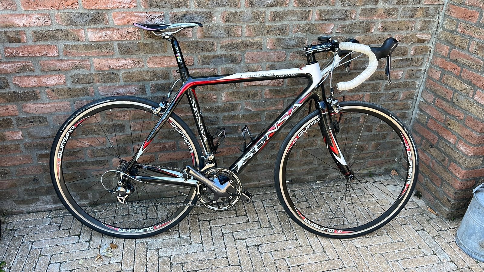 Sensa Lombardia Carbon racefiets Ultegra (maat 53-57), Fietsen en Brommers, Fietsen | Racefietsen, 28 inch, Gebruikt, Carbon, 15 tot 20 versnellingen