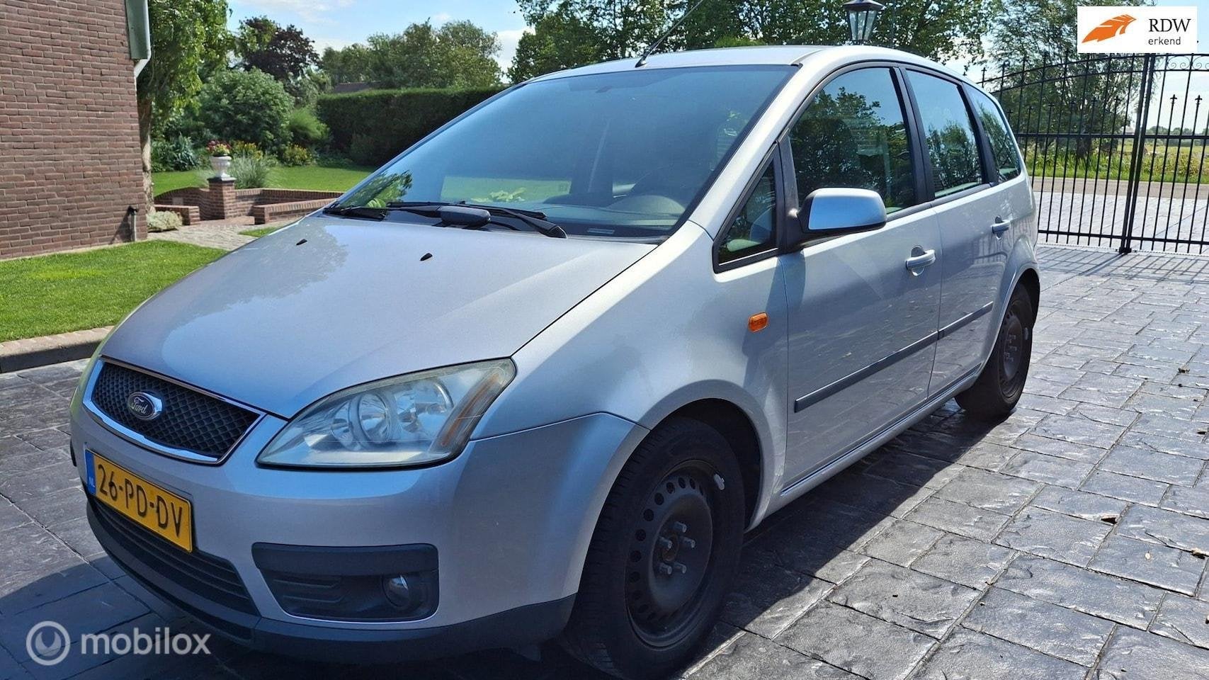Ford Focus C-Max 1.8-16V Hoge Instap ECC Nw APK Inruil Mog., Voorwielaandrijving, Gebruikt, 4 cilinders, Euro 4