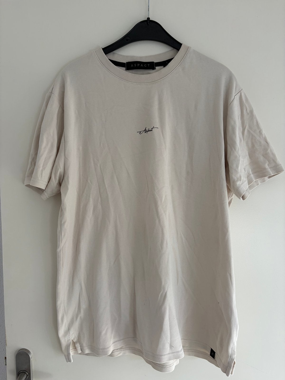 ASPACT T-shirt Maat L Zandkleurig, Ophalen of Verzenden, Zo goed als nieuw, Maat 52/54 (L), Beige