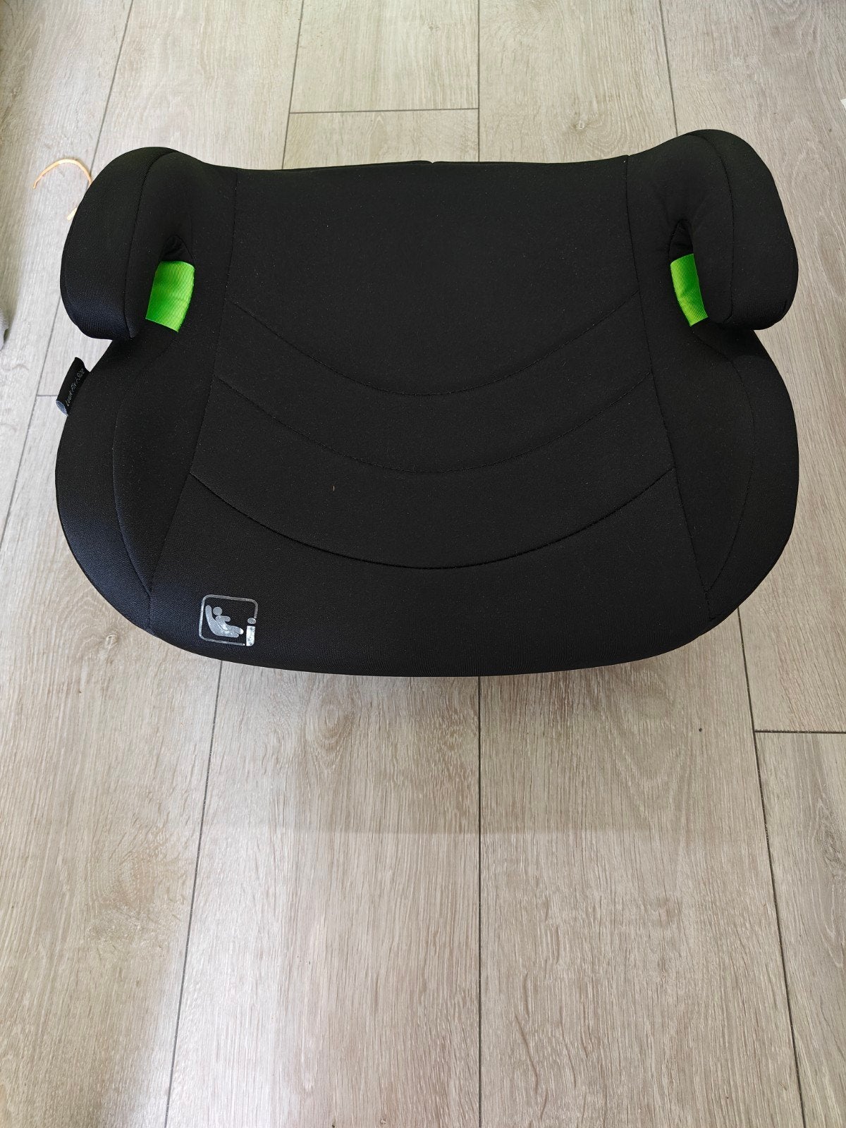 Lionelo Luuk Fix i-Size Isofix Stoelverhoger Zwart, Ophalen of Verzenden, Zo goed als nieuw, Overige merken, Isofix