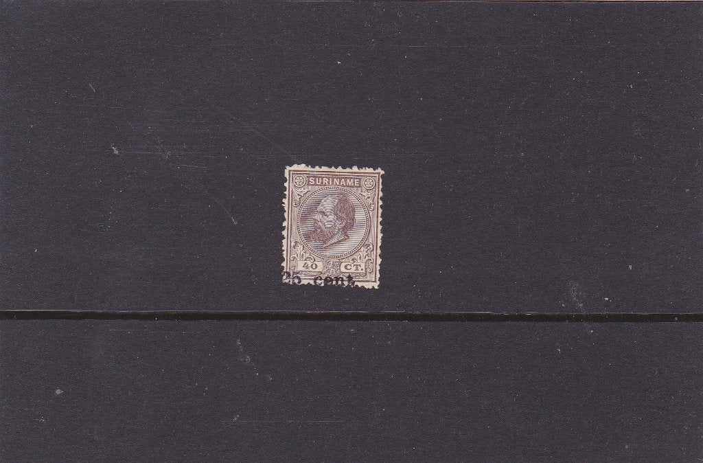 Suriname 37 A - 1900 (S883), Verzenden, Gestempeld