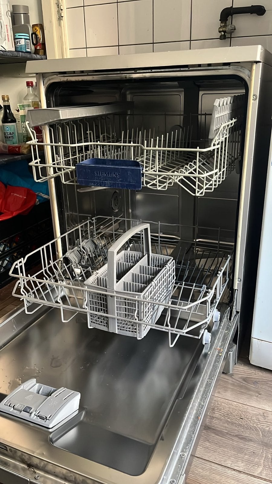 Siemens vrijstaande vaatwasser, refurbished, werkt perfect, Witgoed en Apparatuur, Vaatwasmachines, Ophalen, 60 cm of meer, Refurbished