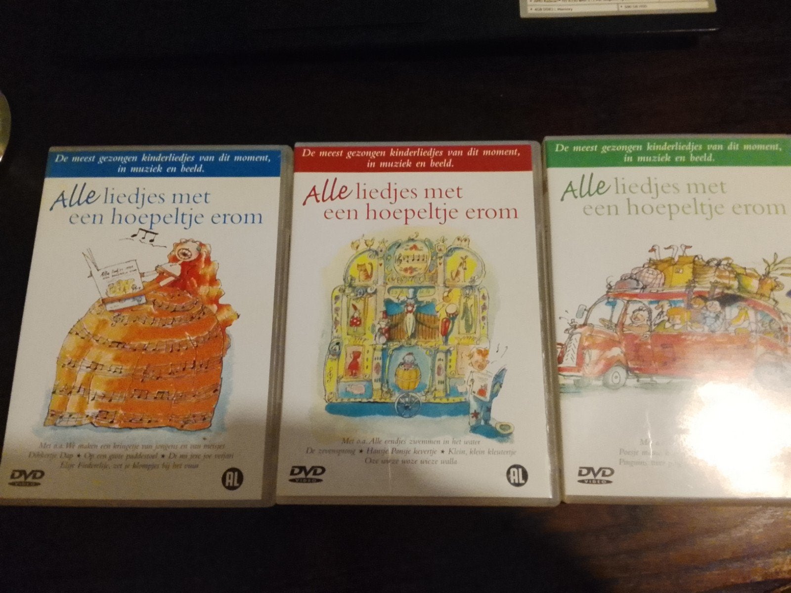 Leuk pakket met 10 Kinder DVD's, Gebruikt, Alle leeftijden, Inclusief doosje, Ophalen of Verzenden