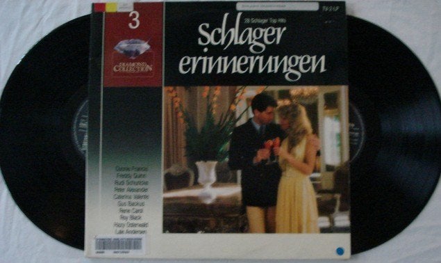 Schlager Erinnerungen - Diamond collection, Gebruikt, Ophalen of Verzenden, 12 inch, Gatefold hoes