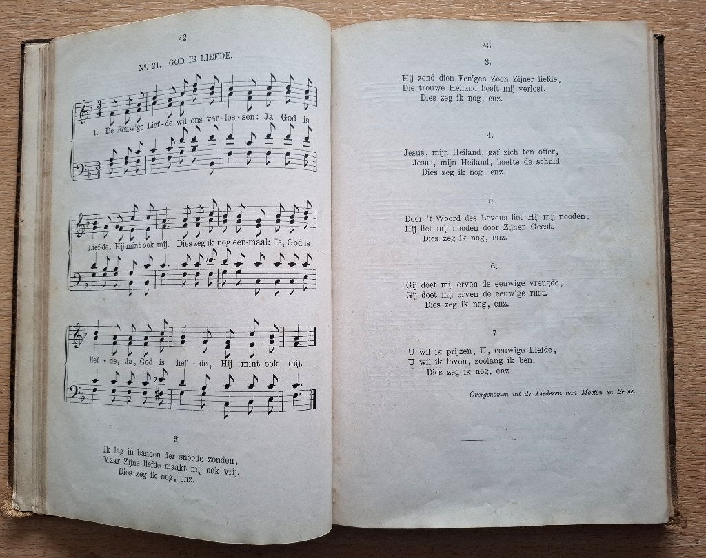 liederenbundel uit 1901 “Nieuwen Liederenbundel”, Ophalen of Verzenden, Gebruikt, Boek, Christendom | Protestants
