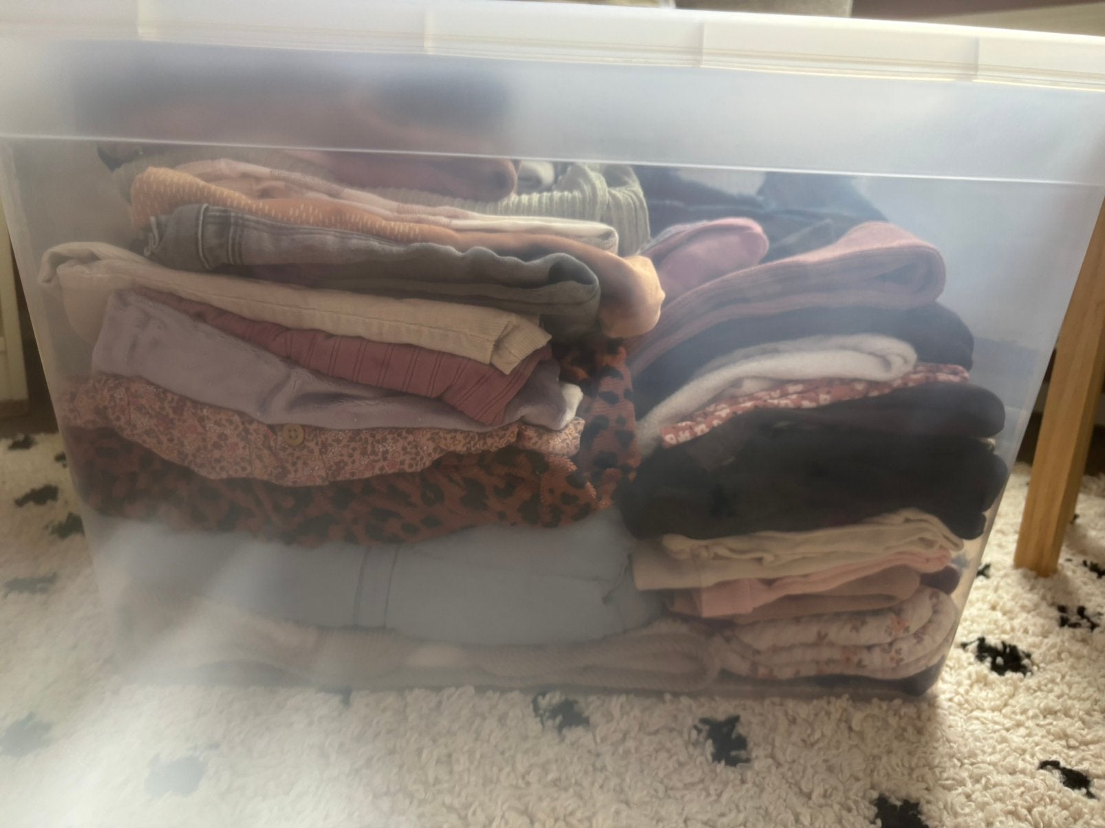 Bak met meisjes kleding!, Ophalen, Gebruikt, Maat 74