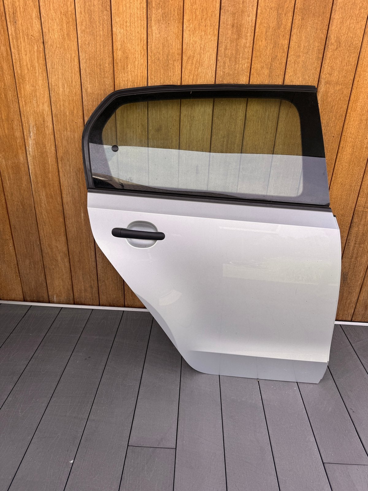 Rechtsachter portier Volkswagen Up zilvergrijs, Ophalen, Volkswagen, Deur