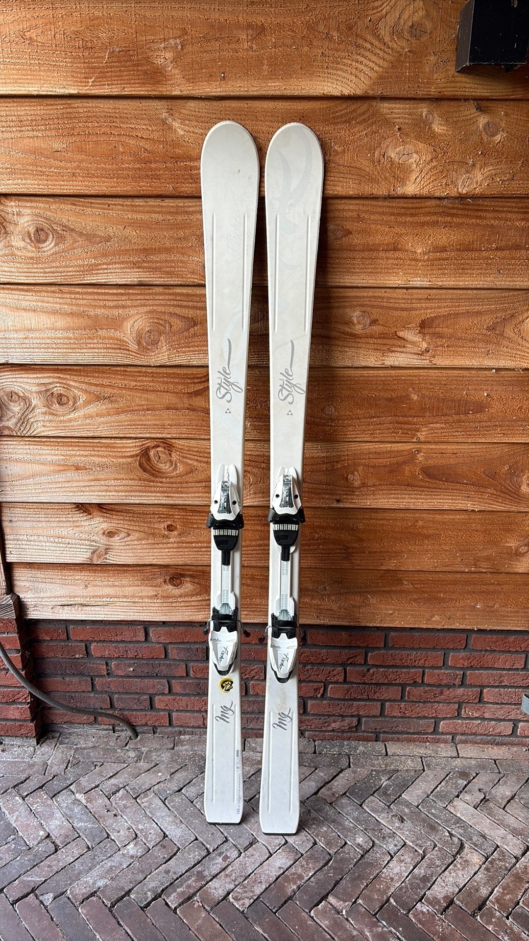 Fischer Style My Style ski’s – 165 cm – Gewaxt & Geslepen, 160 tot 180 cm, Fischer, Ophalen of Verzenden, Zo goed als nieuw