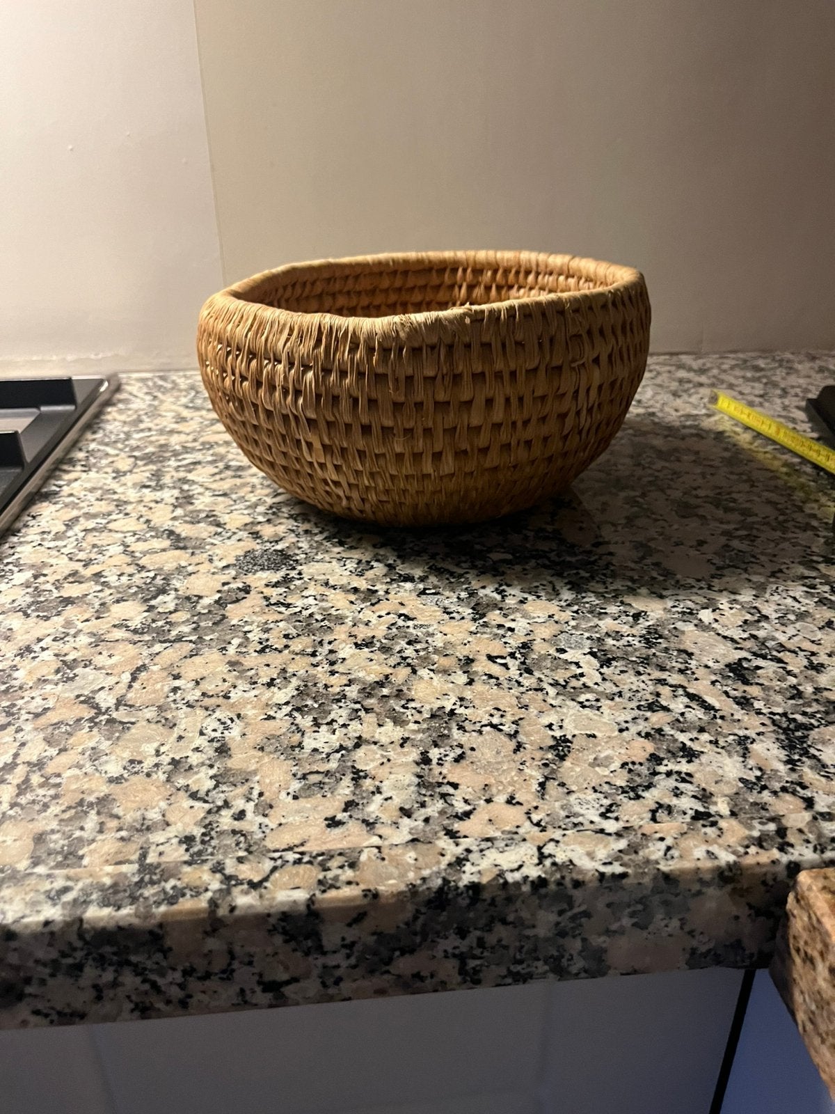 Handgemaakte zeegras mand, Overige materialen, Mand, Rond, Ophalen of Verzenden