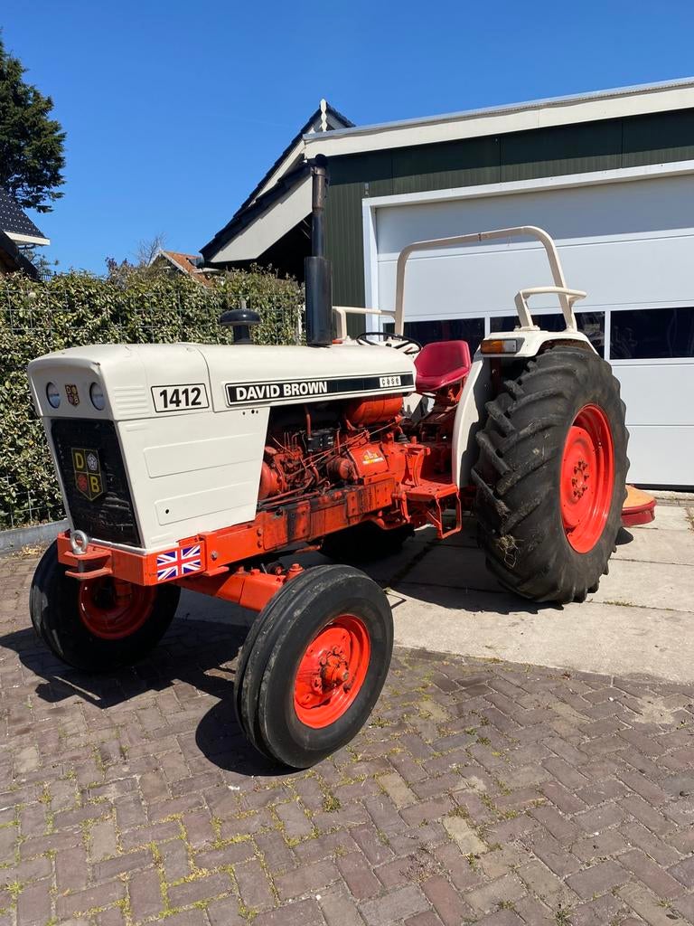 David brown 1412, Gebruikt, Tot 2500, Tot 80 Pk, Ophalen