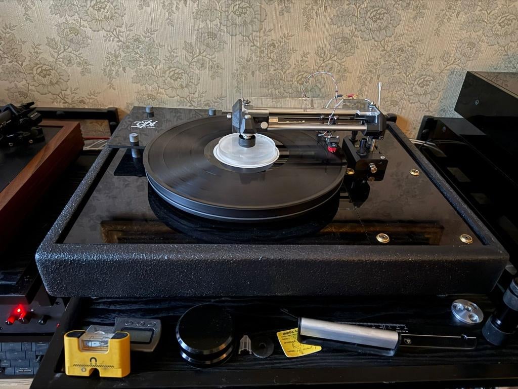 VPI HW19 Mk3 + Souther Tri-Quartz Clearaudio TQ-1 + Dr Fuss, Audio, Tv en Foto, Platenspelers, Overige merken, Gebruikt, Pitch-regelaar