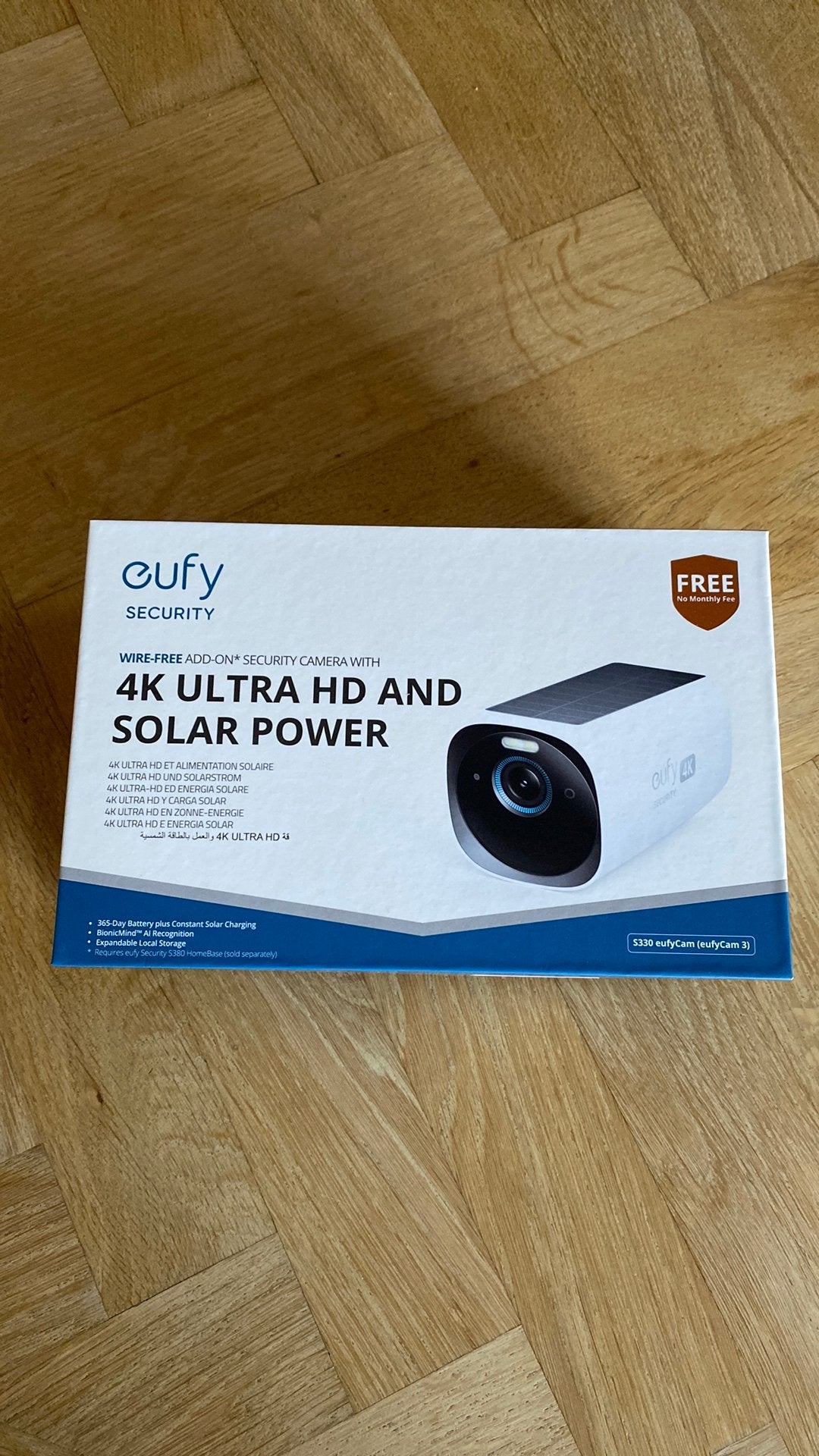 Eufy 4K Ultra HD camera NIEUW, Ophalen of Verzenden, Nieuw