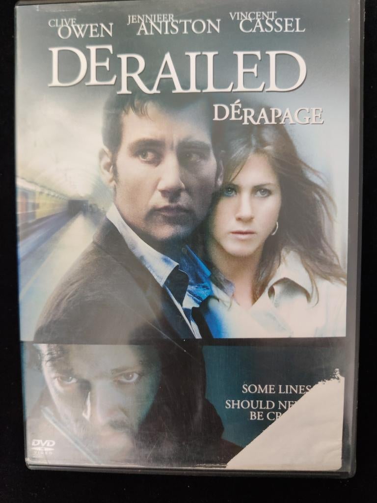 Derailed DVD met Clive Owen en Jennifer Aniston, Ophalen of Verzenden