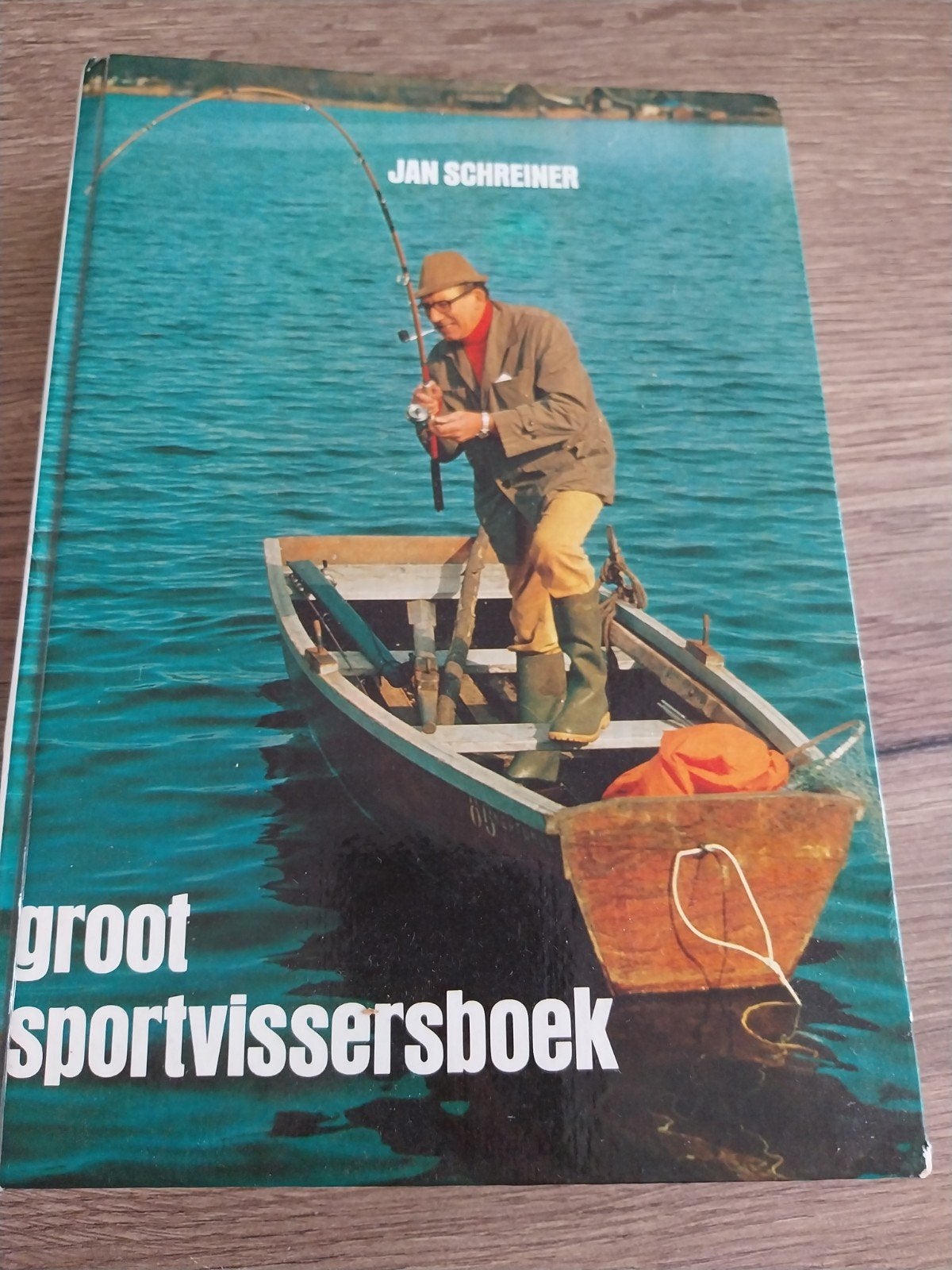 Jan schreiner groot sportvisserboek, Watersport en Boten, Ophalen of Verzenden