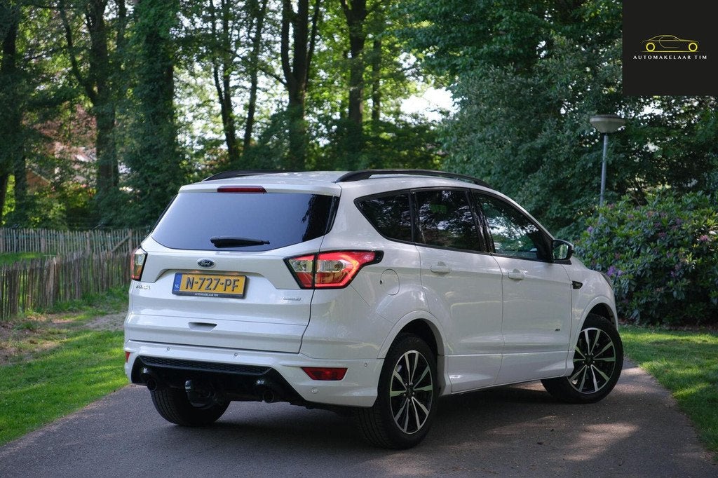 Ford Kuga 1.5 EcoBoost ST Line Automaat / Trekhaak / Open da, Auto's, Ford, Automaat, Euro 6, 4 cilinders, Wit