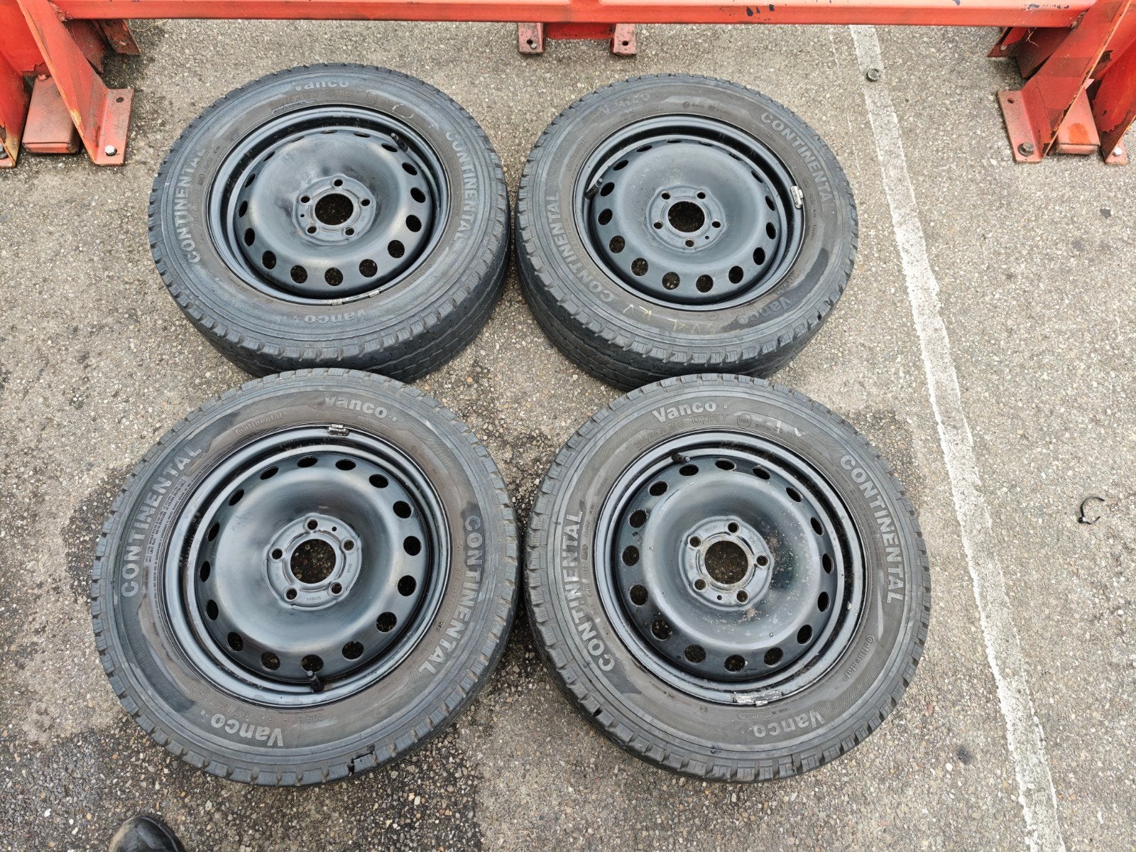 Trafic Vivaro velgen met banden 205/65/16 C, Ophalen, 16 inch, Banden en Velgen, 205 mm