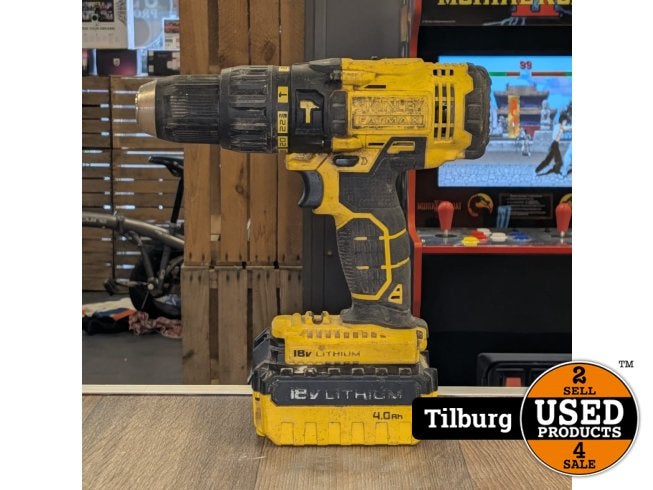 Stanley Fatmax FMC626 Klopboormachine 18V 4,0Ah, Doe-het-zelf en Verbouw, Gereedschap | Boormachines, Stanley, Zo goed als nieuw