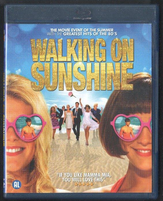 Walking on Sunshine. Blu-ray., Cd's en Dvd's, Blu-ray, Gebruikt, Humor en Cabaret, Ophalen of Verzenden
