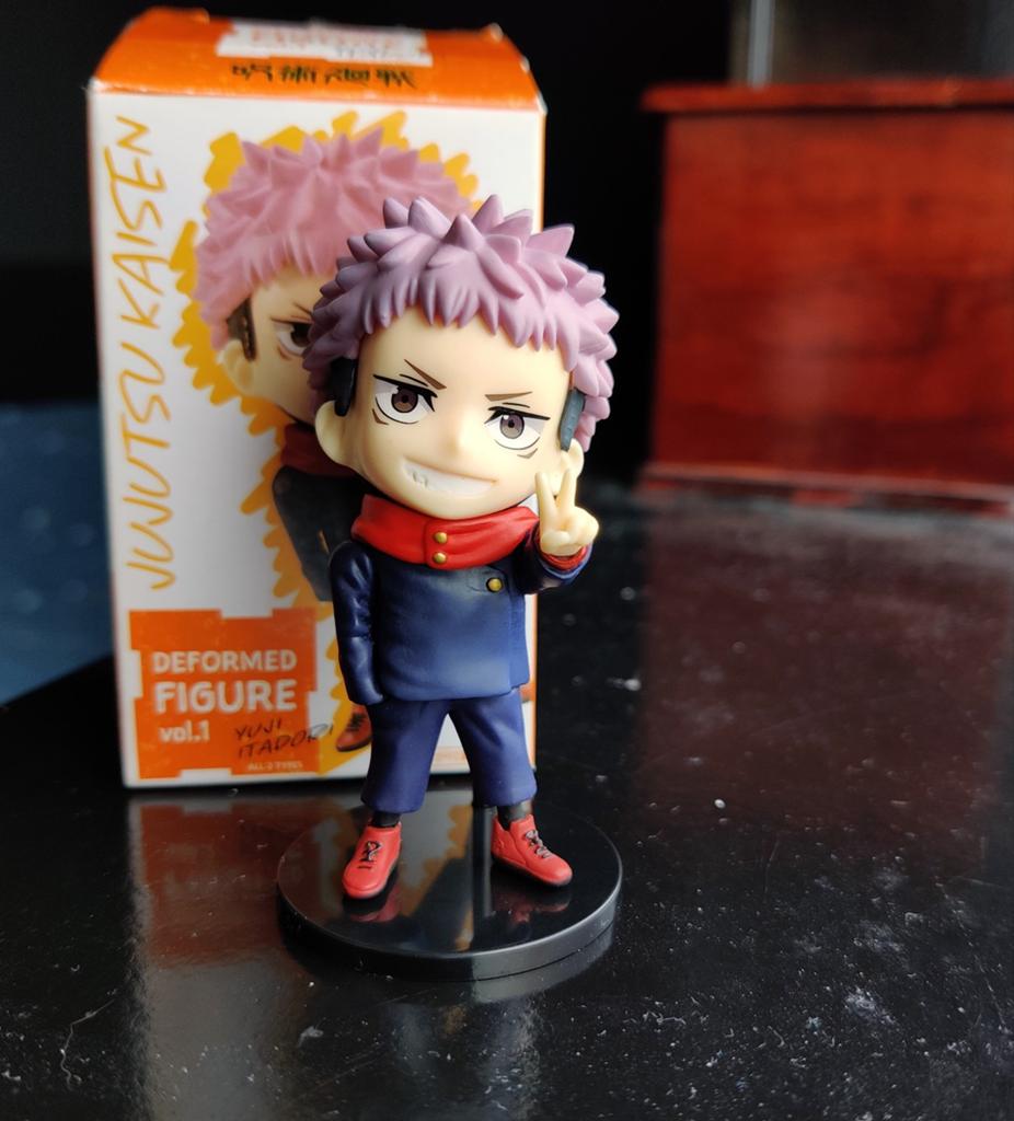 Jujutsu Kaisen Yuji Itadori chibi anime figure, Ophalen of Verzenden, Nieuw