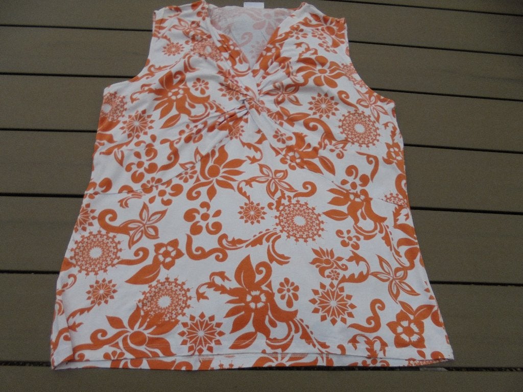 Oranje wit shirt BIAGGINI, Biaggini, Wit, Maat 46/48 (XL) of groter, Ophalen of Verzenden