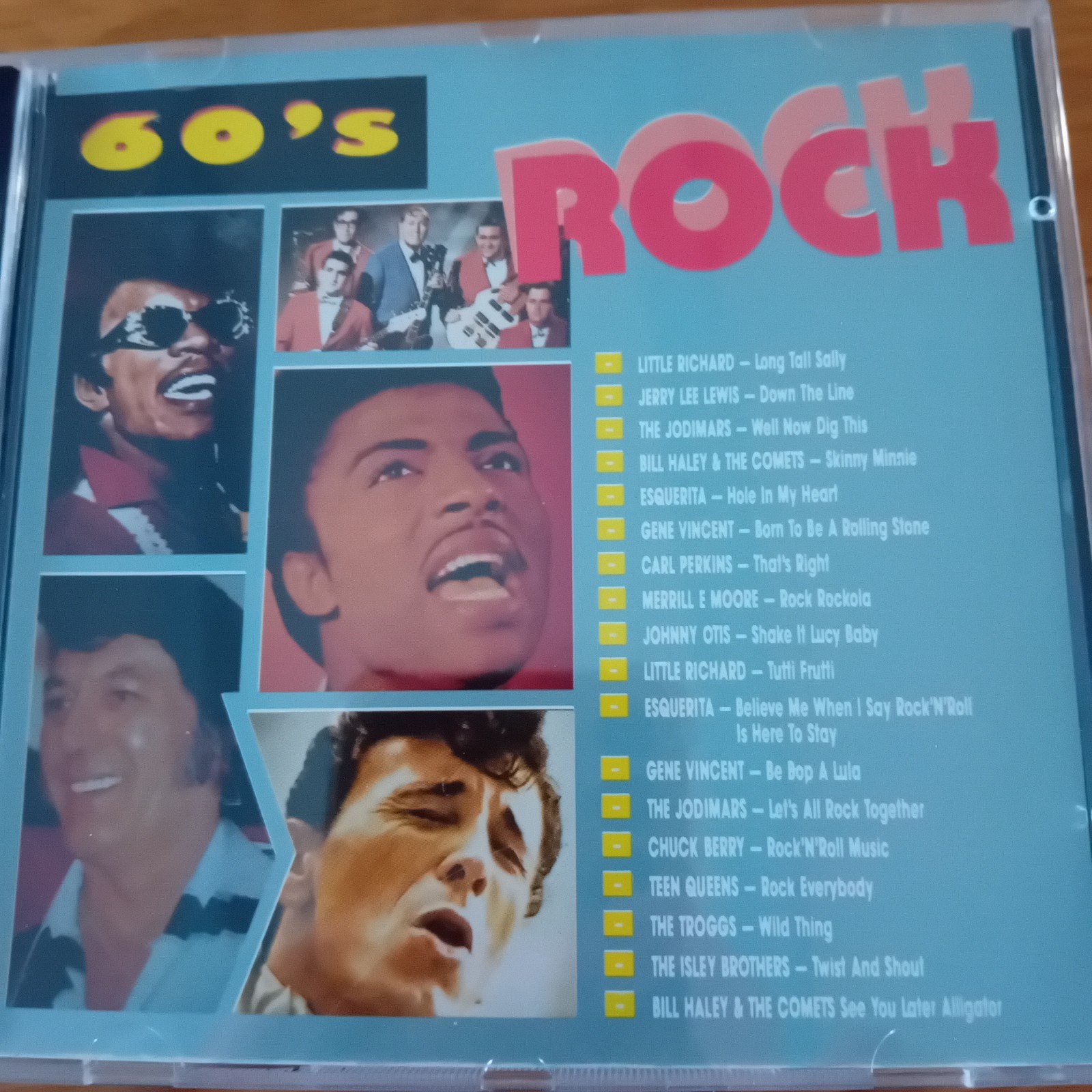 60's Rock CD - Diverse artiesten, Classic Rock hits, Ophalen of Verzenden, Zo goed als nieuw, Classic Rock, Verzamelalbum