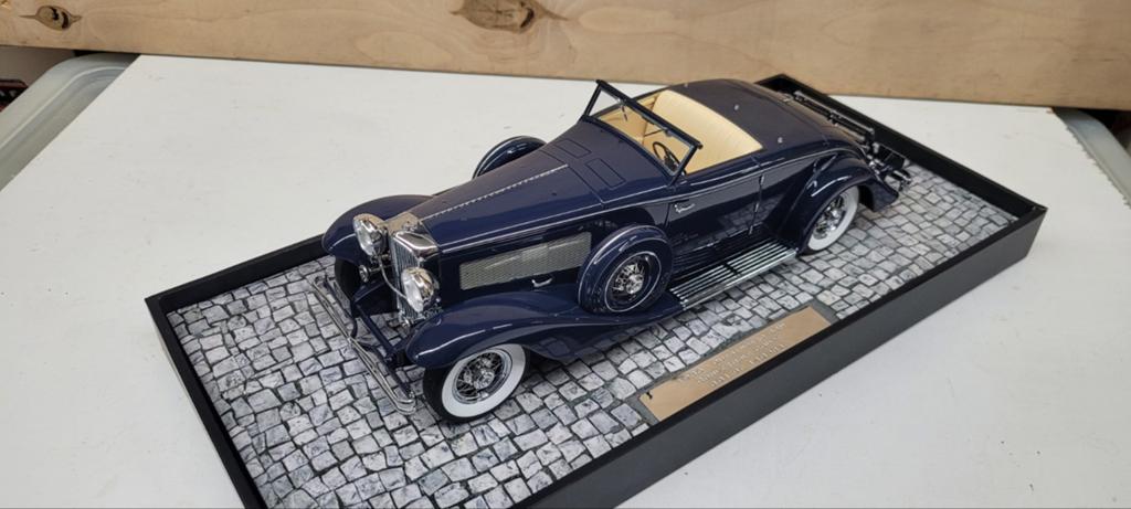 Minichamps 1936 Duesenberg SJN Convertible Coupe, Hobby en Vrije tijd, Modelauto's | 1:18, Ophalen of Verzenden, Zo goed als nieuw